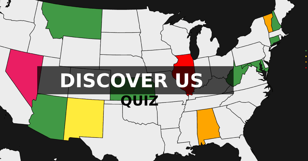 Image Location of United States countries | Quiz