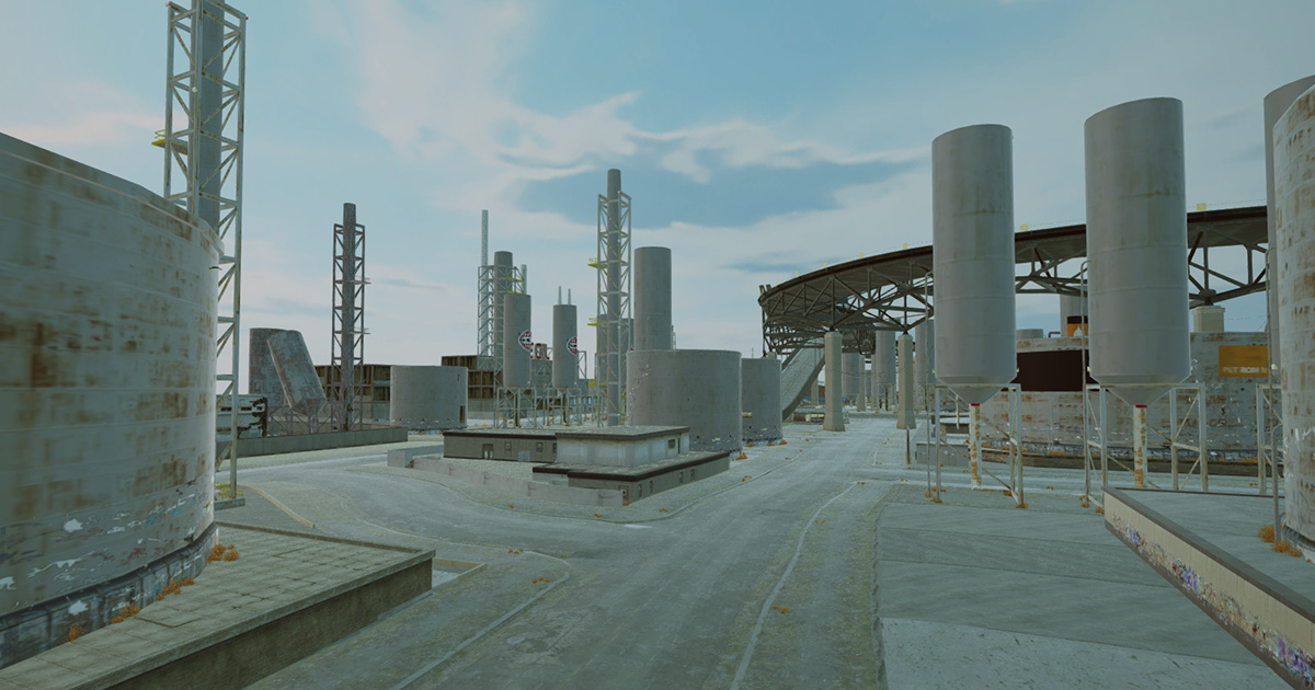 Image Project Car Physics Simulator: Industrial Zone